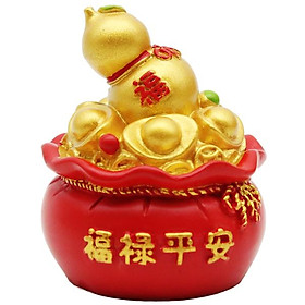 Mua Mô Hình Túi Đồng Tiền Mini Trang Trí Tết - WanLongDa NN-148