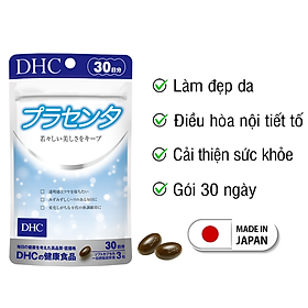 Viên uống nhau thai DHC Placenta Nhật Bản thực phẩm chức năng làm đẹp da