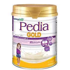 Sữa bột Wincofood Pedia Gold chăm sóc trẻ biếng ăn 900 gam Từ 1 - 10 tuổi