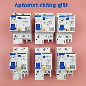 Mua Aptomat chống giật rò điện CHINT ELCB cầu dao CB NXBLE 32-63 1P+N