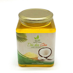 Dầu dừa Ghee VietHealthy 500ml - cung cấp hàm lượng phong phú các loại vitamin A, D, E và K và nhiều loại khoáng chất (canxi, phốt pho, magie..) có lợi cho hệ miễn dịch, tim mạch, não và xương khớp
