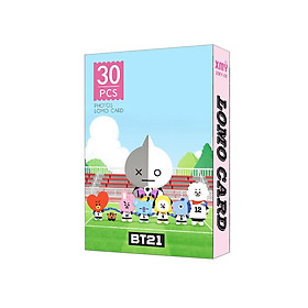 Bộ lomo card bt21 bts mới nhất