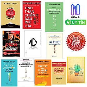 Combo 10 Cuốn sách Hay Tác Giả Inamori Kazuo (New ) - Tặng Sổ Tay Xương Rồng