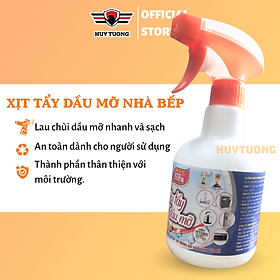 Bình xịt tẩy rửa dầu mỡ bếp ga, tẩy vết bẩn đa năng