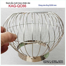 Mua Cầu chắn rác Inox ống 60-90-114-140-168-200-220  quả cầu lưới inox sân thượng Inox
