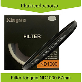 Kính lọc Kingma Pro MC ND1000 (giảm 10 Stop), Hàng chính hãng