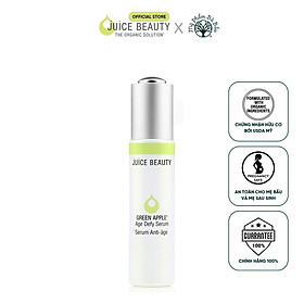 Serum dưỡng sáng da mờ sạm nám hữu cơ Juice Beauty Green Apple Age Defy Serum (30ml)