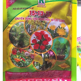 Mua Phân bón NPK 3 màu kích thích cây phát triển chuyên dùng cho hoa  cây cảnh Refresh Gold Super 200gr