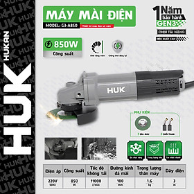 MÁY MÀI ĐIỆN 100MM 850W G3-A850 HUKAN -HÀNG CHÍNH HÃNG