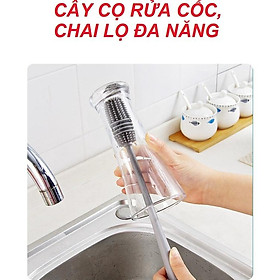 Cây Cọ Rửa Cốc, Chai Lọ Đa Năng Silicon, Miếng Lau Rửa Cốc, Cọ Ly, Cọ Vệ Sinh Bình Tiện Lợi