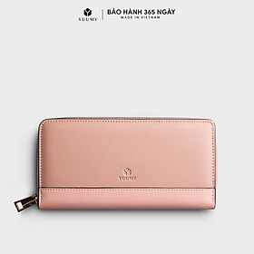 Ví da nữ cầm tay phối màu thời trang Yuumy Seasand YV64 