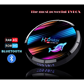 Mua Tvbox cá heo 8K Ram 4+64 Bluetooth - H96MAXS905X3