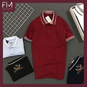Áo Polo nam cổ bẻ ngắn tay, chất liệu vải cá sấu cotton cao cấp, trẻ trung, năng động – FORMEN SHOP – FMPS091 - ĐỎ
