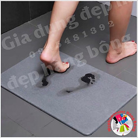 Mua (HÀNG ĐẸP) Thảm đá siêu thấm nước hàng xuất Nhật 40x60cm