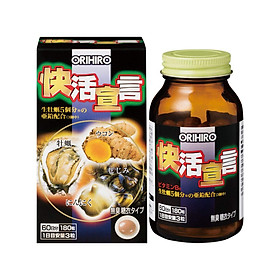Tinh Chất Hàu Nghệ Tỏi Orihiro Nhật Bản Tăng Sinh Lý Nam, Bảo Vệ Gan, Tăng Cường Miễn Dịch Orihiro Hộp 180 Viên