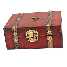 Wooden Jewelry Box Case Storage Box Gift Box Jewelry Organizer Container