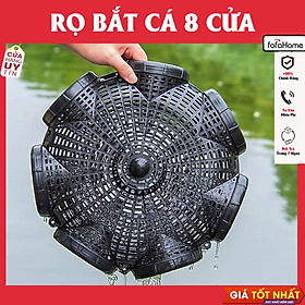 Mua Lồng Bẫy Tôm Cua Cá 8 Lỗ Bằng Nhựa Nâng Cấp - Lồng Bát Quái 8 Hom - Rọ Lươn 8 Cửa Bẫy Lươn Trạch Hiệu Quả