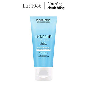 Tẩy Tế Bào Chết Enzyme Dermedic Cho Da Khô Mất Nước Hydrain3 Hialuro Enzyme Peeling 50 G