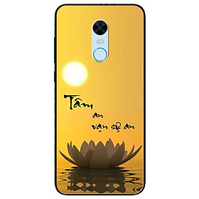 Ốp lưng in cho Xiaomi Redmi Note 5 (Redmi 5 Plus) Mẫu Tâm An