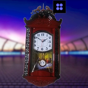 Mua ĐỒNG HỒ TREO TƯỜNG QUẢ LẮC KIM TRÔI F35(SIZE 34CMx72CM) F36(SIZE 39CMx84CM)