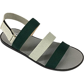 Giày Sandal 3 Quai Ngang Nam Everest EV12 A250 (Xanh Rêu Phối Xám)