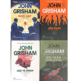 (Tái bản năm 2022)  [Combo 4q John Grisham] HÃNG LUẬT – ĐỀN MẠNG – HỘI VỆ NHÂN – BỒI THẨM CUỐI CÙNG – Nxb Trẻ - bìa mềm