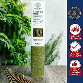 Nhang Lá Quế - Cinnamon Incense Stick - An Toàn Tuyệt Đối, Không Độc Hại, Ít Khói - Thiên Du Agarwood