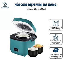Mua Nồi Cơm Điện Mini Đa Năng JIASHI 1.2L Hàng Nội Địa Cao Cấp (Nấu Cháo  Chưng  Hấp ...) - HÀNG CHÍNH HÃNG MINIIN