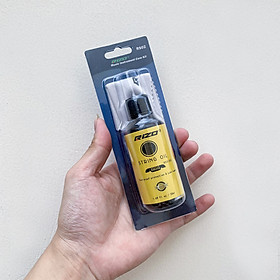 Mua Dầu lau dây đàn Guitar Rizo - Tặng kèm khăn lau Rizo - Chai thuỷ tinh cao cấp