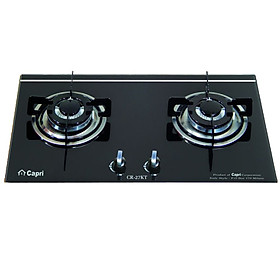 Mua Bếp gas âm kính 2 vùng nấu Capri CR-27KT | Hàng chính hãng