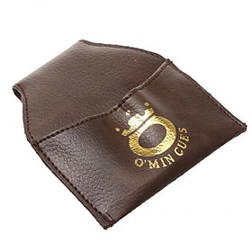 4x Premium Pool Chalk Holder Portable Billiards Cues Chalk Pouch Bag Accessories