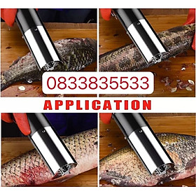 Mua Máy cạo đánh vảy cá chống thấm nước công suất 125W bằng điện kèm dây cắm 120v-220 or pin 2200mAh