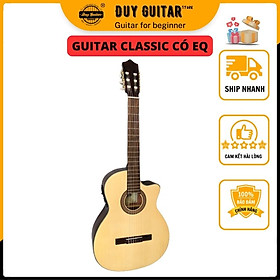 Đàn guitar classic Duy Guitar có EQ DC120JX tặng 4 phụ kiện