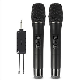Mua Bộ 2 micro không dây KTV J.I.Y️ LCD 1284 (đen)
