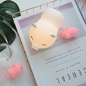 Mua Đèn Ngủ Silicone Trang Trí Nhiều Màu Sắc Hình Heo Dễ Thương - Cute Pig
