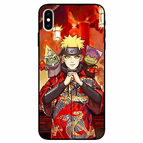 Ốp lưng dành cho Iphone X / Xs mẫu Naruto Áo Đỏ