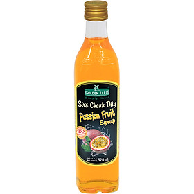 Siro giải khát Golden Farm - Chanh dây - 520ml