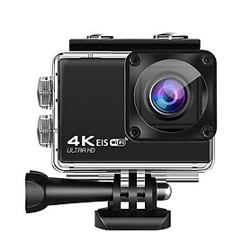 4K 60fps 24MP IMX386 Máy ảnh hành động WiFi với màn hình EIS 170 độ góc rộng ống kính không thấm nước dưới nước