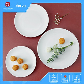 Mua Đĩa khum tròn sứ Long Phương cao cấp cho nhà hàng khách sạn