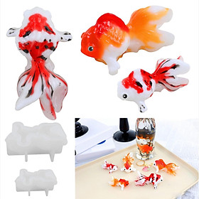 Resin Epoxy Casting Fish Pendant Making Epoxy Charms Ornaments Craft DIY Decoration