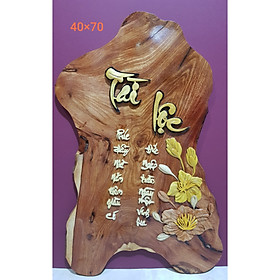 TRANH GỖ GHÉP - CHỮ THƯ PHÁP NGHỆ THUẬT