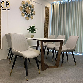 Mua Bộ Bàn Ăn Concorde Mặt Đá 6 Ghế