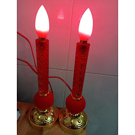 Mua đèn nến đèn sen led mini bàn thờ
