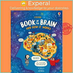 Sách - Usborne Book of the Brain and How it Works by Mia Nilsson (UK edition, hardcover)