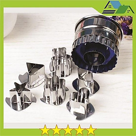 Mua Khuôn Bánh Quy Cookies Bộ 7 Khuôn Nhấn Cookie Cutter Innox Cao Cấp - CBQUI7P