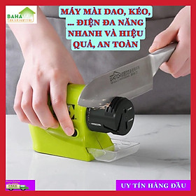 MÁY MÀI DAO, KÉO, … ĐIỆN ĐA NĂNG NHANH VÀ HIỆU QUẢ, AN TOÀN "BAHAMAR" được thiết kế cho dao kéo nhà bếp, thao tác dễ dàng và thuận tiện có hộp chứa bụi có thể tháo rời để vệ sinh.