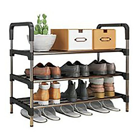 KỆ ĐỂ GIÀY DÉP INOX ĐA NĂNG KEDEP, tháo rời linh hoạt, siêu bền siêu chắc, chứa được nhiều giày dép, gắp gọn được, vận chuyển dễ dàng, mạ kẽm cứng cáp