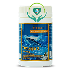 Viên uống Vitatree Omega 3 , hộp 150v, nhập khẩu Úc