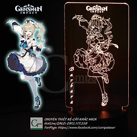 Mua Đèn Ngủ Genshin Impact Barbara Type 01