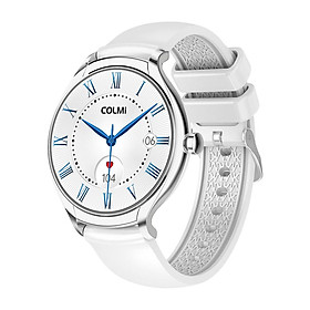 Colmi L10 Women smartwatch Thiết kế thời trang 1,4 "Toàn màn hình 100 Chế độ thể thao 7 ngày Thời lượng pin Thông minh Đồng hồ thông minh: Bạc